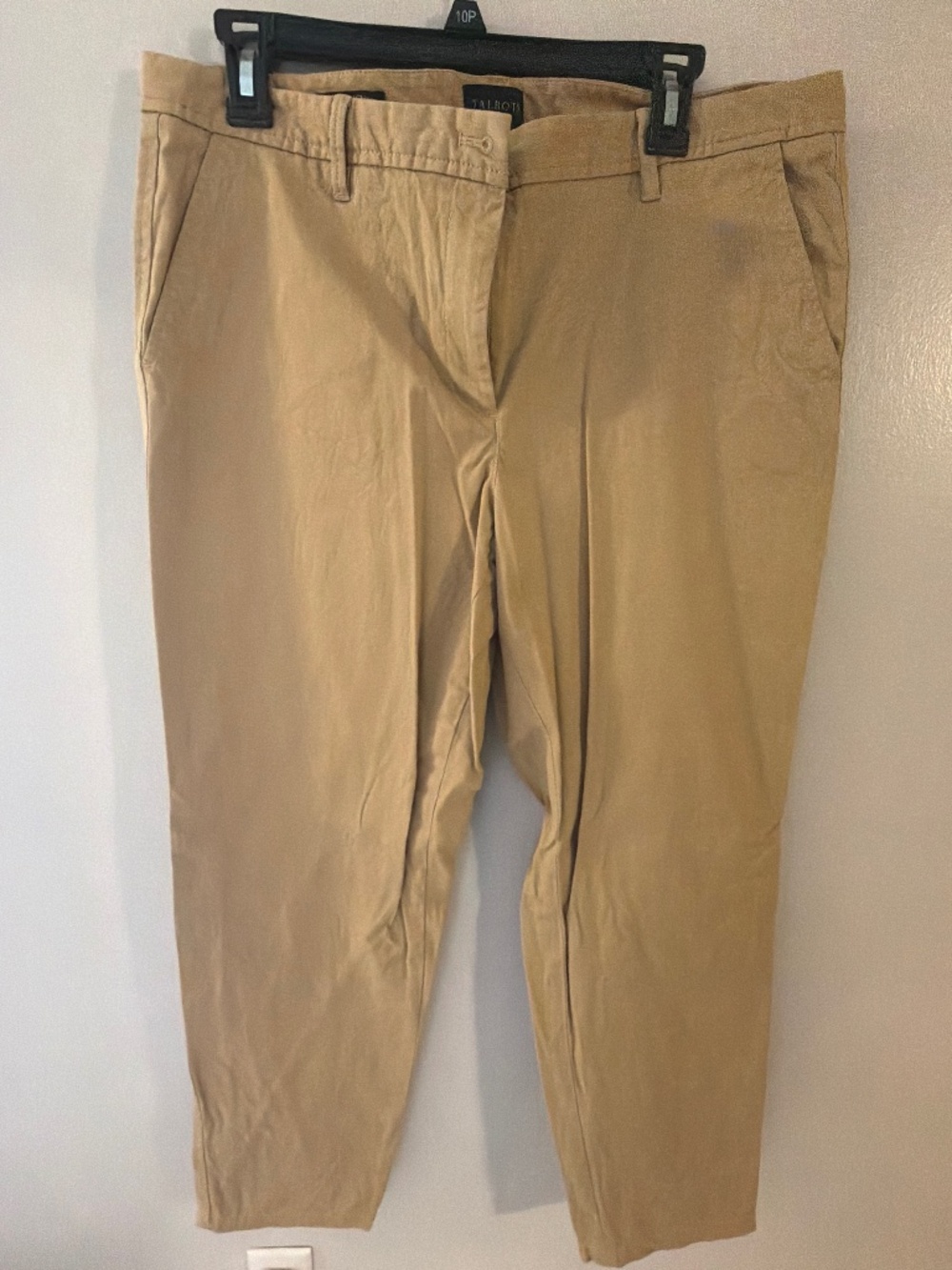 Talbots Relaxed Chino Size 12 khaki